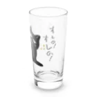 熊猫庵（kumanekowan）のオレのオカリナきけ！！ Long Sized Water Glass :right