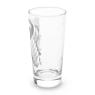 greetenの不死鳥アート　モノクロ Long Sized Water Glass :right