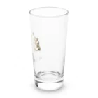 noe_to_meg (ノエとめぐ)のねんねチラリクリームブヒ Long Sized Water Glass :right