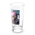 競艇デザイングッズ専門”BOATRACE SHOP”の運命のナイターレース Long Sized Water Glass :right