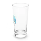 sameeeのカートゥーンサメ君これが一番かわええ Long Sized Water Glass :right