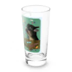 雷牙さなとりうむGoods SHOPのマユリ携帯ケース（手帳型柄） Long Sized Water Glass :right