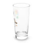 Sky00のアライグマおめでとうくん。 Long Sized Water Glass :right