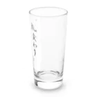 豊風本舗の札変わり昭和は遠くなりにけり Long Sized Water Glass :right