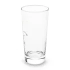 86_hamburgerのお嬢さん、落としましたよ Long Sized Water Glass :right