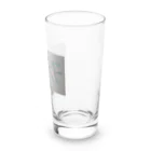 SURF810のSURF 文字(青影) Long Sized Water Glass :right