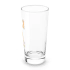 anko.23collectionのオレンジのクマ Long Sized Water Glass :right