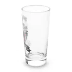 ㌍のるつぼのNight Rabbit Long Sized Water Glass :right