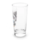 Vasetti_pressの蝶ネクタイをしたフクロウ Long Sized Water Glass :right