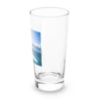 たかみーショップのサーフィンネコリアル Long Sized Water Glass :right