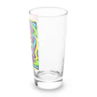 jack_and_beanのヘビーメタルでロックなスカル Long Sized Water Glass :right