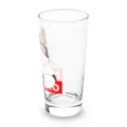 ざっかばらんの見守る"にゃんごろう" Long Sized Water Glass :right