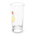 satoayaのアニマルカフェのフードアニマル　ロールケーキリス Long Sized Water Glass :right