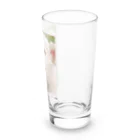 まっしろなのやんちゃなホワイトライオン Long Sized Water Glass :right