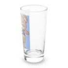 しばけんちゃんのきゃわなぐま Long Sized Water Glass :right