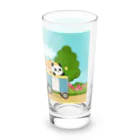 アプリコワークスのくまちゃん・みんなでお散歩 Long Sized Water Glass :right