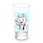 玉子丸の部屋の夢猫さん Long Sized Water Glass :right