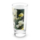 bitpiyoの黄色い薔薇の花 Long Sized Water Glass :right