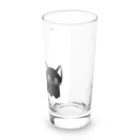 黒ねこまろんの雑貨屋さんの🐾黒猫マロンの関西弁•名言🐾 Long Sized Water Glass :right