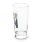 わんわんギャラリーのワンちゃん仲良し物語 Long Sized Water Glass :right