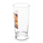 KAWAKAMI-SENTAROUの可愛い猛獣ドットレオ Long Sized Water Glass :right