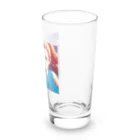 🎨デザイン宮殿🛍️の戦う乙女 Long Sized Water Glass :right