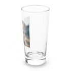 れおん&ぷりんす倶楽部のサングラスをかけたクールな犬 Long Sized Water Glass :right