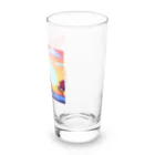 shibasannのフランスの風景のピクセルアート Long Sized Water Glass :right