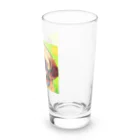 ハッピー・ディライト・ストアの見つめる愛犬 Long Sized Water Glass :right