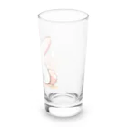 🌸hanausa🐰のうさぎとドーナツ２ Long Sized Water Glass :right