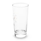 plusBeのおじさんとクラッカー Tシャツ Long Sized Water Glass :right