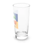 K-K123456のかわいいおにぎりのイラストのグッズ Long Sized Water Glass :right