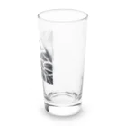  Neo Nature Threads（ネオ ネイチャー スレッズ）のモノクロフラワー Long Sized Water Glass :right