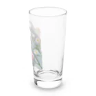 おやぽんのカーネーションと孔雀草ダイカット Long Sized Water Glass :right