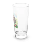 エリー💎好きで稼ぐ副業ソムリエ社長のピクニックをするハリネズミ Long Sized Water Glass :right