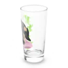 ダックス雑貨ひなたのお昼寝ドビーさん Long Sized Water Glass :right