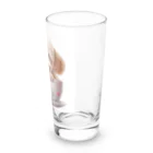 Tiny Cute Crittersのちっちゃいプードル Long Sized Water Glass :right
