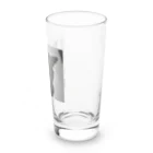 チワワ愛好家ショップのモノクローム・カノン：チワワのスタイル Long Sized Water Glass :right