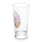 朱音琴音のドット絵のゲーム中のチンパンジー Long Sized Water Glass :right