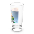 longberyのどんぐり食べる動物 Long Sized Water Glass :right