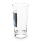 itacyoko(AIイラスト屋)の宇宙に輝く青い光 Long Sized Water Glass :right