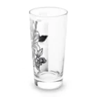 れの牡丹.オダマキ Long Sized Water Glass :right