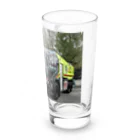 ビッグスマイルライフの黄色い消防車 Long Sized Water Glass :right