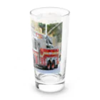 ビッグスマイルライフのかっこいいはしご車 Long Sized Water Glass :right