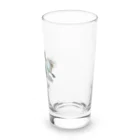 アトリエかののバイクを乗りこなす猫 Long Sized Water Glass :right