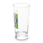 wonderful-lifeのピクセルで描かれたクールなワニ Long Sized Water Glass :right