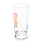 Tokyo Strawberryのみかん屋さんの苺オバケと蜜柑オバケ Long Sized Water Glass :right