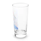 xxIPPOxxの月の光のように輝く銀髪の妖精の王女 Long Sized Water Glass :right