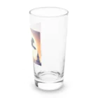 toto012の猫のシルエットグッズ Long Sized Water Glass :right