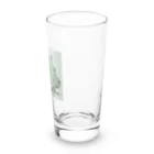 ポケロミのグリーンヒポ Long Sized Water Glass :right